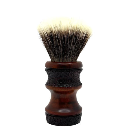 Ritual Shaving - Brown Olive Wood w/ SPEC - 26mm Synthetic G5C Knot