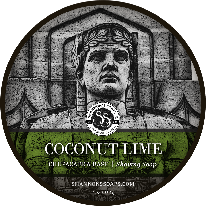 Shannon's Soaps - Coconut Lime - Chupacabra Base Shaving Soap - 4oz