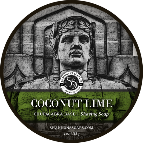 Shannon's Soaps - Coconut Lime - Chupacabra Base Shaving Soap - 4oz