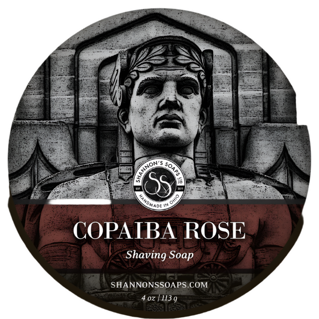 Shannon's Soaps - Copaiba Rose - Shaving Soap - 4oz