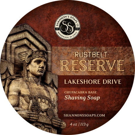 Shannon's Soaps - Lakeshore Drive - Rust Belt Reserve Shaving Soap - 4oz