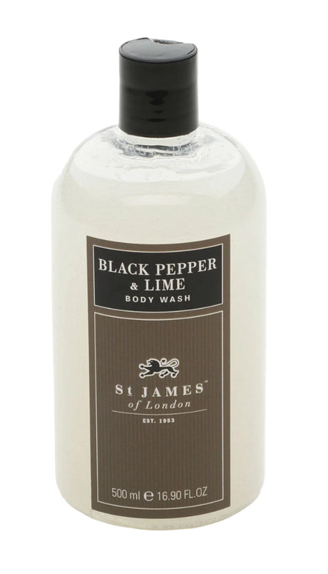 St. James of London - Black Pepper & Lime - Body Wash - 500ml