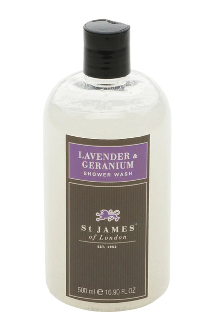 St. James of London - Lavender & Geranium - Body Wash - 500ml