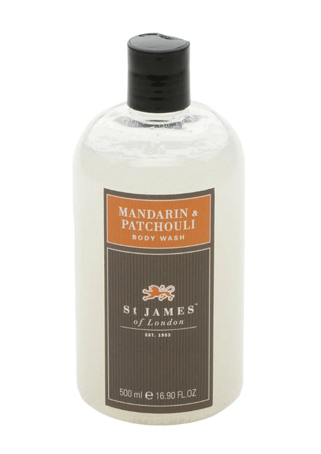 St. James of London - Mandarin & Patchouli - Body Wash - 500ml