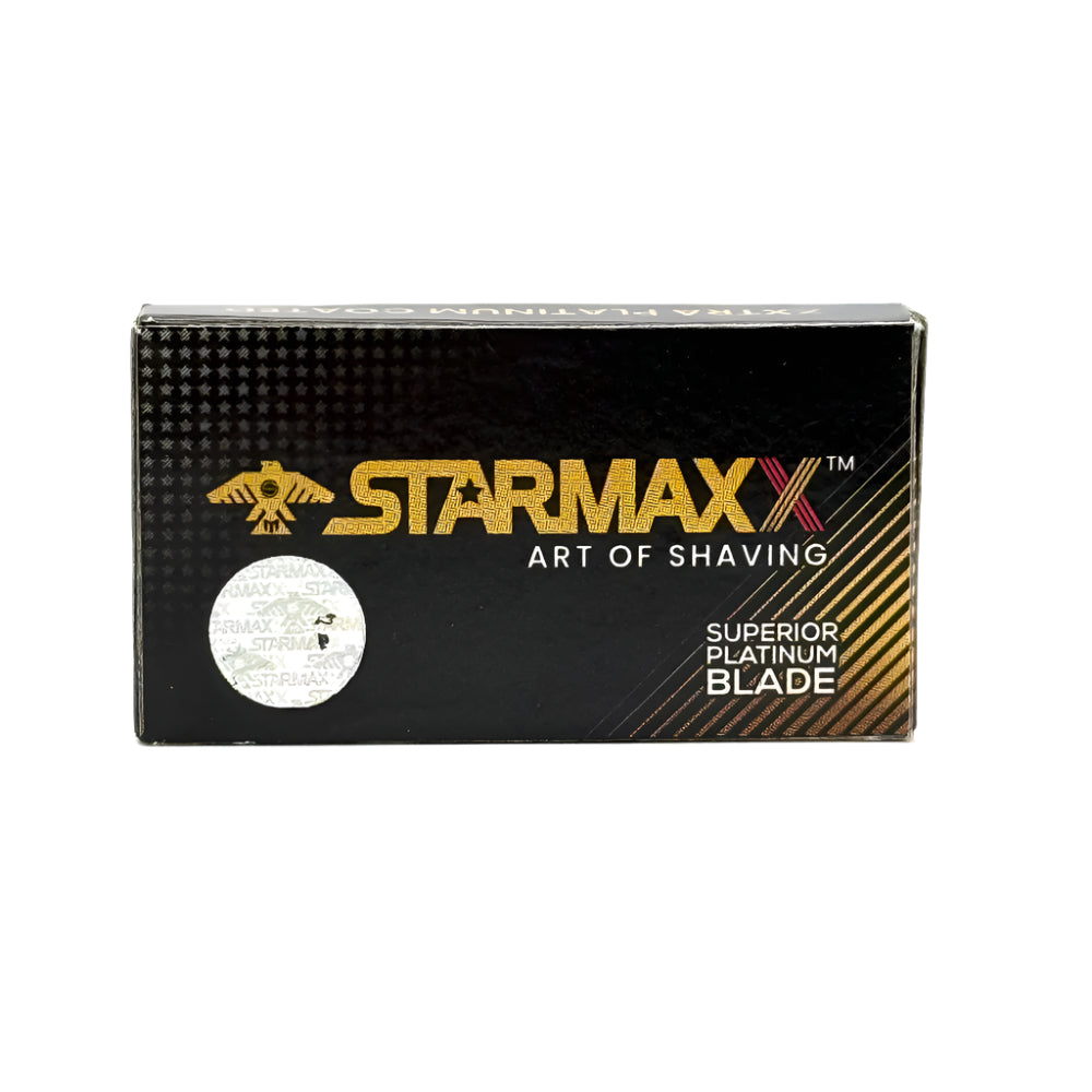 StarMaxx - Platinum Double Edge Razor Blades - Pack of 5 Blades