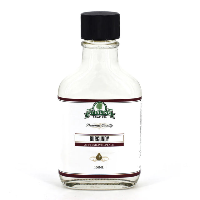 Stirling Soap Company - Burgundy - Aftershave Splash - 100ml