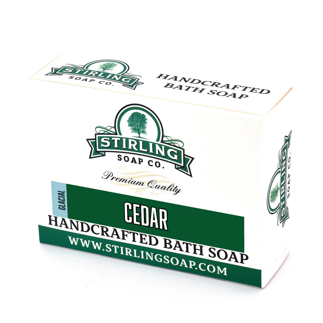 Stirling Soap Company -  Glacial Cedar - Bath Soap - 5.5oz