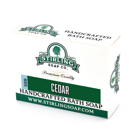 Stirling Soap Company -  Glacial Cedar - Bath Soap - 5.5oz