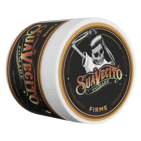 Suavecito - Firme Hold Pomade - Strong Hold - High Shine - 4oz