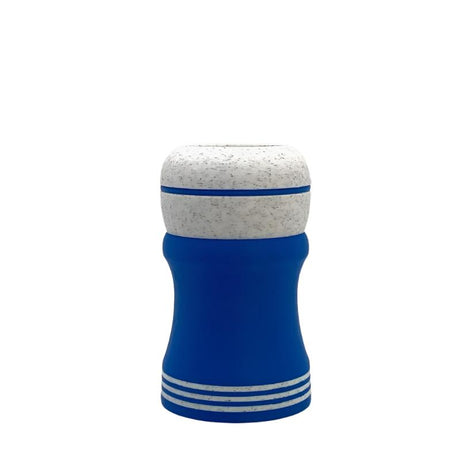 TRC - 3D Printed Shaving Brush - Light Blue with Marble - 26mm