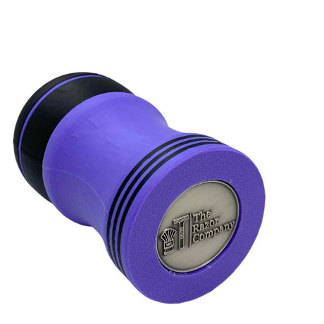 TRC - 3D Printed Shaving Brush - Purple with Black - 26mm