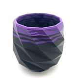 TRC - Brush Soaking Mug -  Black & Dark Purple