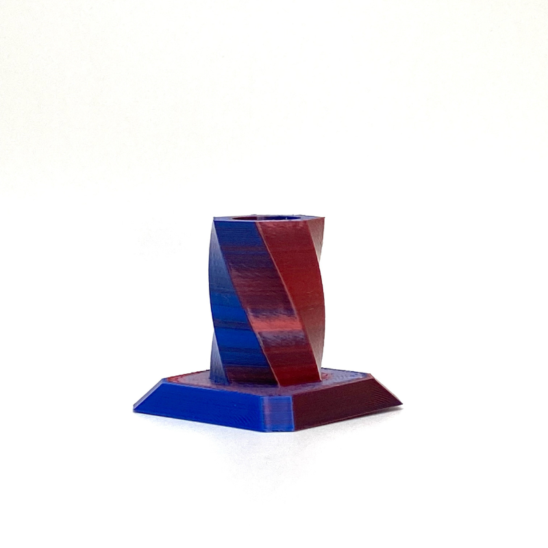 TRC - Safety Razor Stand - Blue Red Shift - Twist