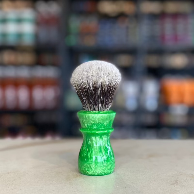 TRC- Shamrock- 26 mm AK7 Hybrid Bulb Knot -Shaving Brush