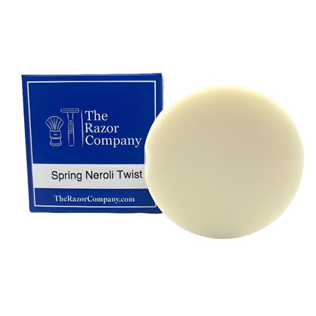 TRC - Spring Neroli Twist - Shaving Soap Puck - 4.5oz