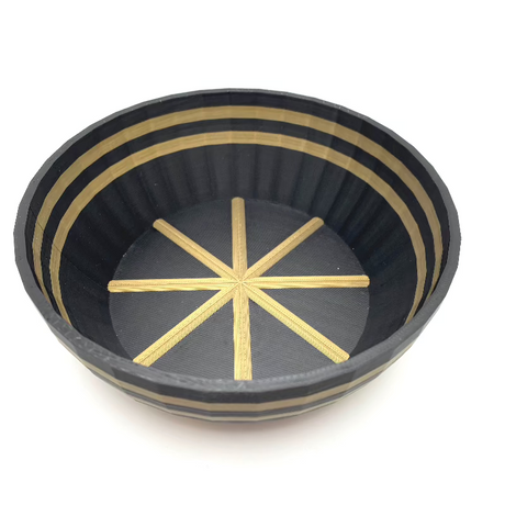 TRC - Unbreakable  Lather Bowl - Black & Bronze