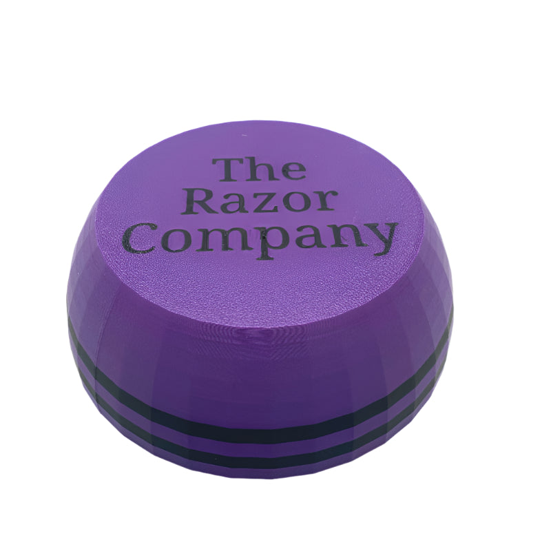 TRC - Unbreakable  Lather Bowl -  Black & Dark Purple