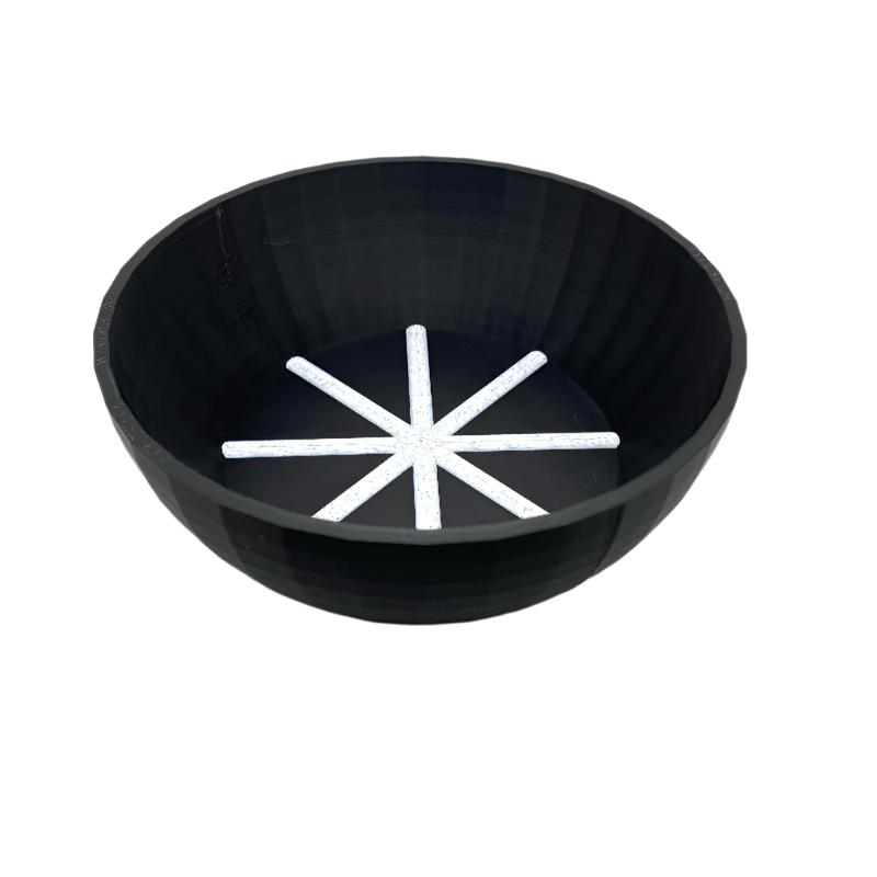 TRC - Unbreakable  Lather Bowl - Black & Marble