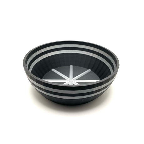 TRC - Unbreakable  Lather Bowl - Black & Silver