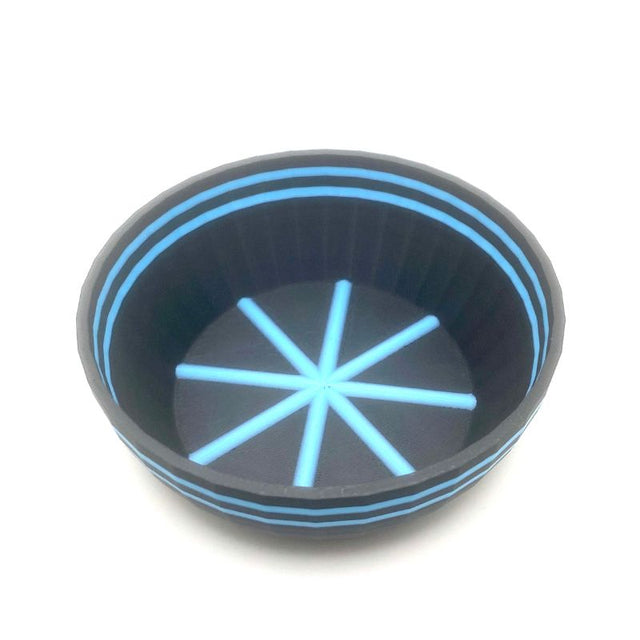 TRC - Unbreakable  Lather Bowl - Black with Blue Glow