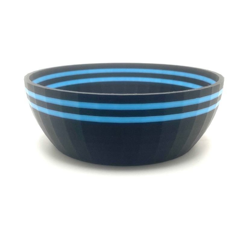 TRC - Unbreakable  Lather Bowl - Black with Blue Glow