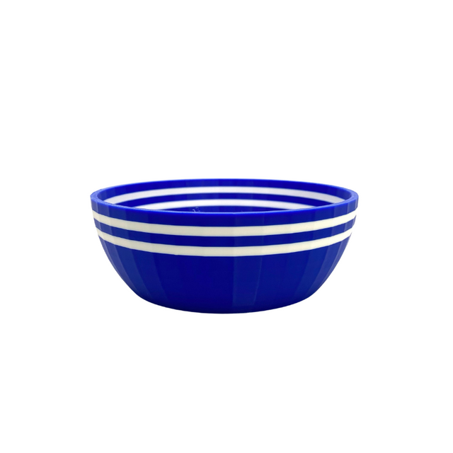 TRC - Unbreakable  Lather Bowl - Blue & White