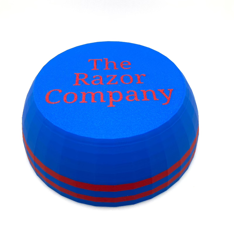 TRC - Unbreakable  Lather Bowl - Cobalt Blue & Matte Red