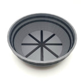 TRC - Unbreakable  Lather Bowl - Dark Gray with Black