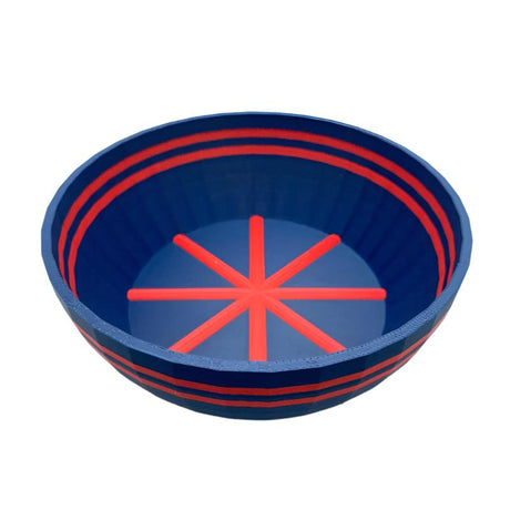 TRC - Unbreakable  Lather Bowl - Navy with Red