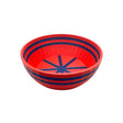 TRC - Unbreakable  Lather Bowl - Red with Navy