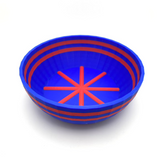 TRC - Unbreakable  Lather Bowl - Royal Blue & Matte Red