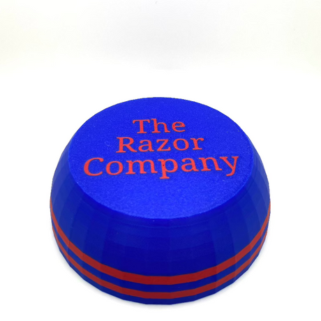 TRC - Unbreakable  Lather Bowl - Royal Blue & Matte Red