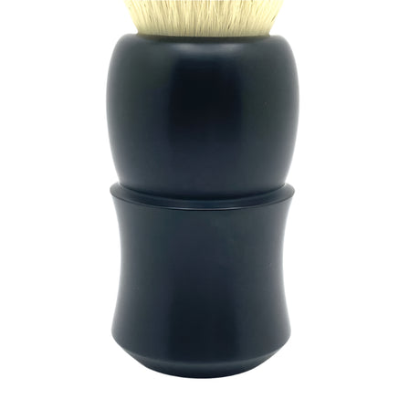 Turning By Tanz - 25mm Mule STF Custom Shave Brush - Matte Black