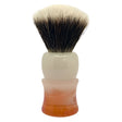 Turning By Tanz - 26mm G5C Custom Shave Brush - Purple Glow & Peach