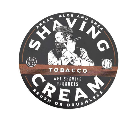 Wet Shaving Products - Tobacco Scent - Shaving Cream 7.44oz