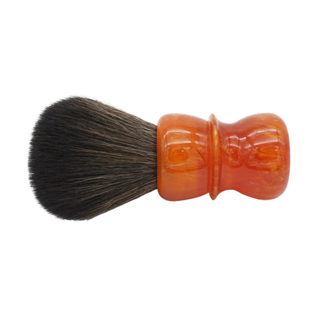 AP Shave Co. - 24mm G5B - Orange Resin Synthetic Shaving Brush