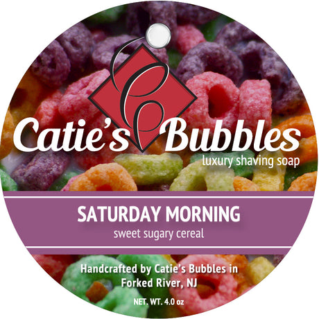 Catie's Bubbles - Saturday Morning - Luxury Shaving Soap 4oz