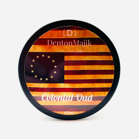 Denton Majik - Colonial Oud - Artisan Shave Soap - 2.5oz