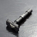 Focus - R51 Tritok Flat Double Edge Safety Razor - Black