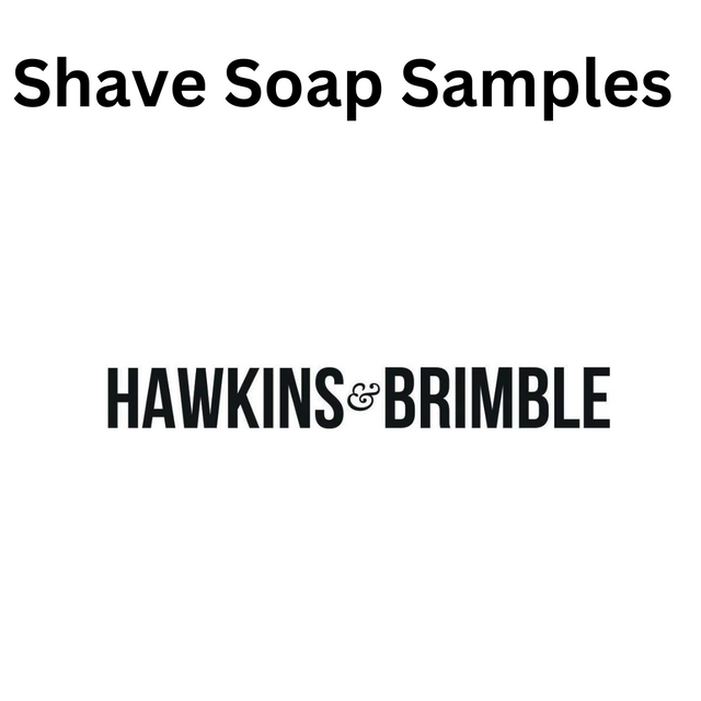 Hawkins & Brimble - Shave Soap Samples - 1/4oz