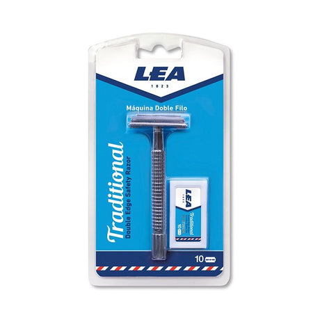 LEA - Traditional Double Edge Safety Razor + 10 Blades