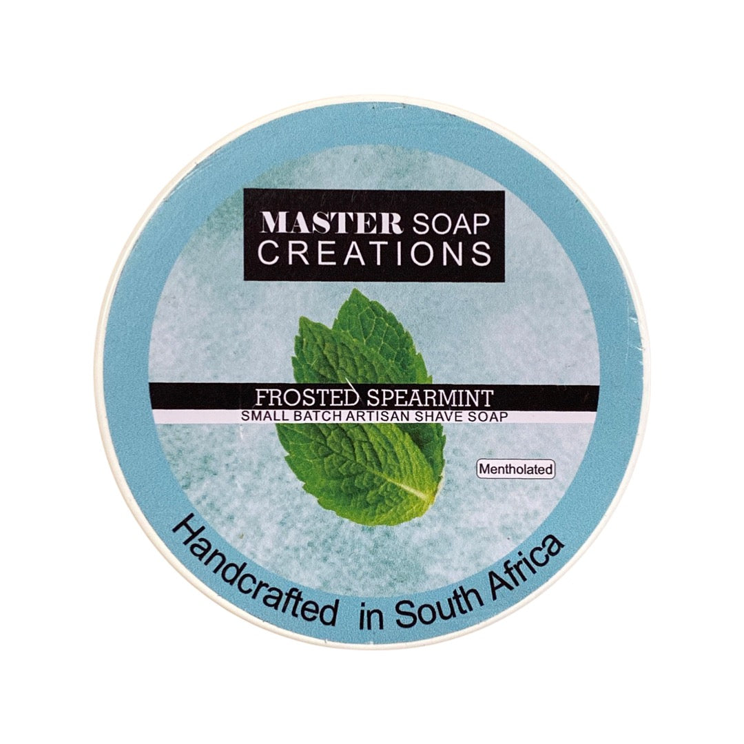 Master Soap Creations - Frosted Spearmint - Shaving Soap