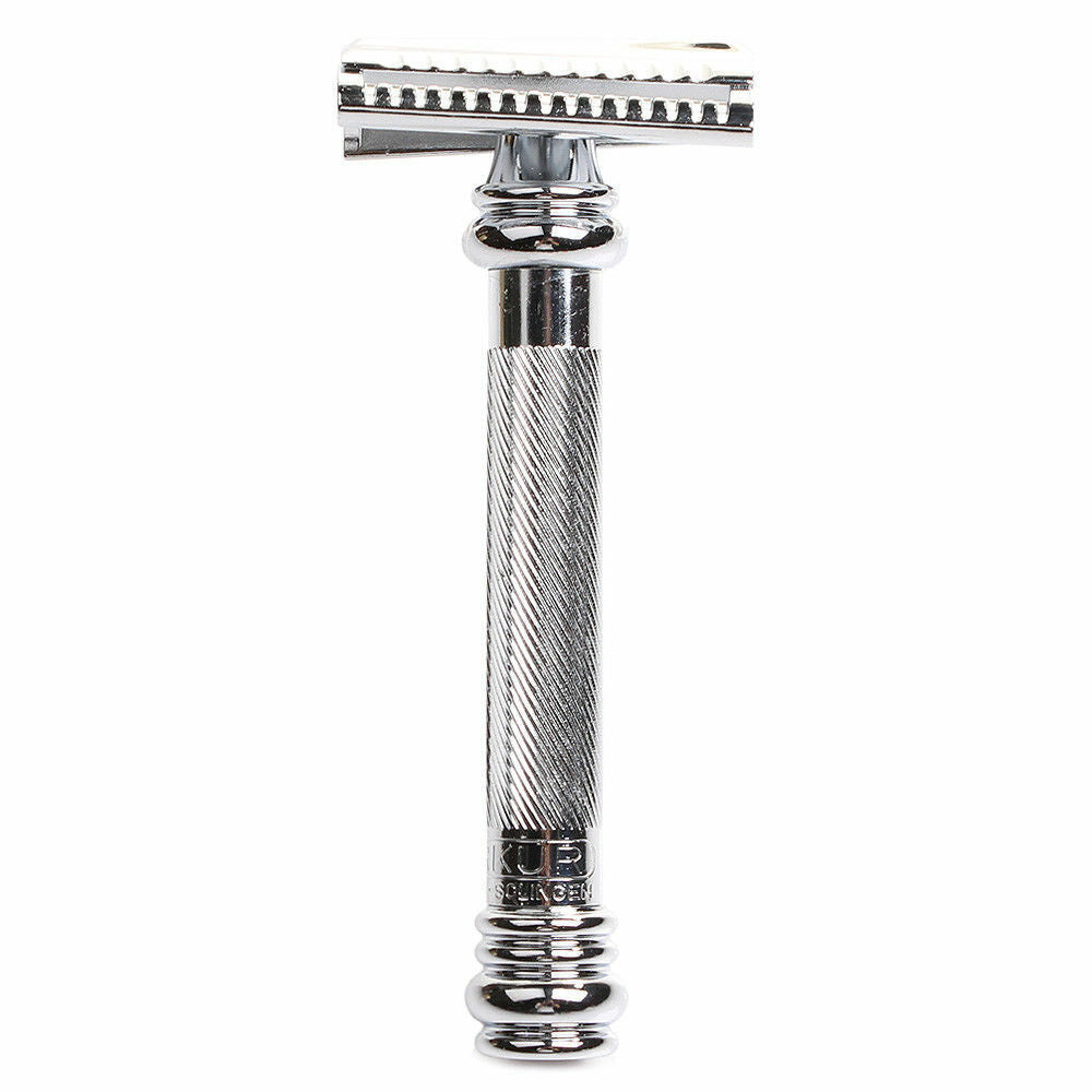 Merkur - 39C Polished Chrome Finish w/ Long Handle - Double Edge Safety Razor