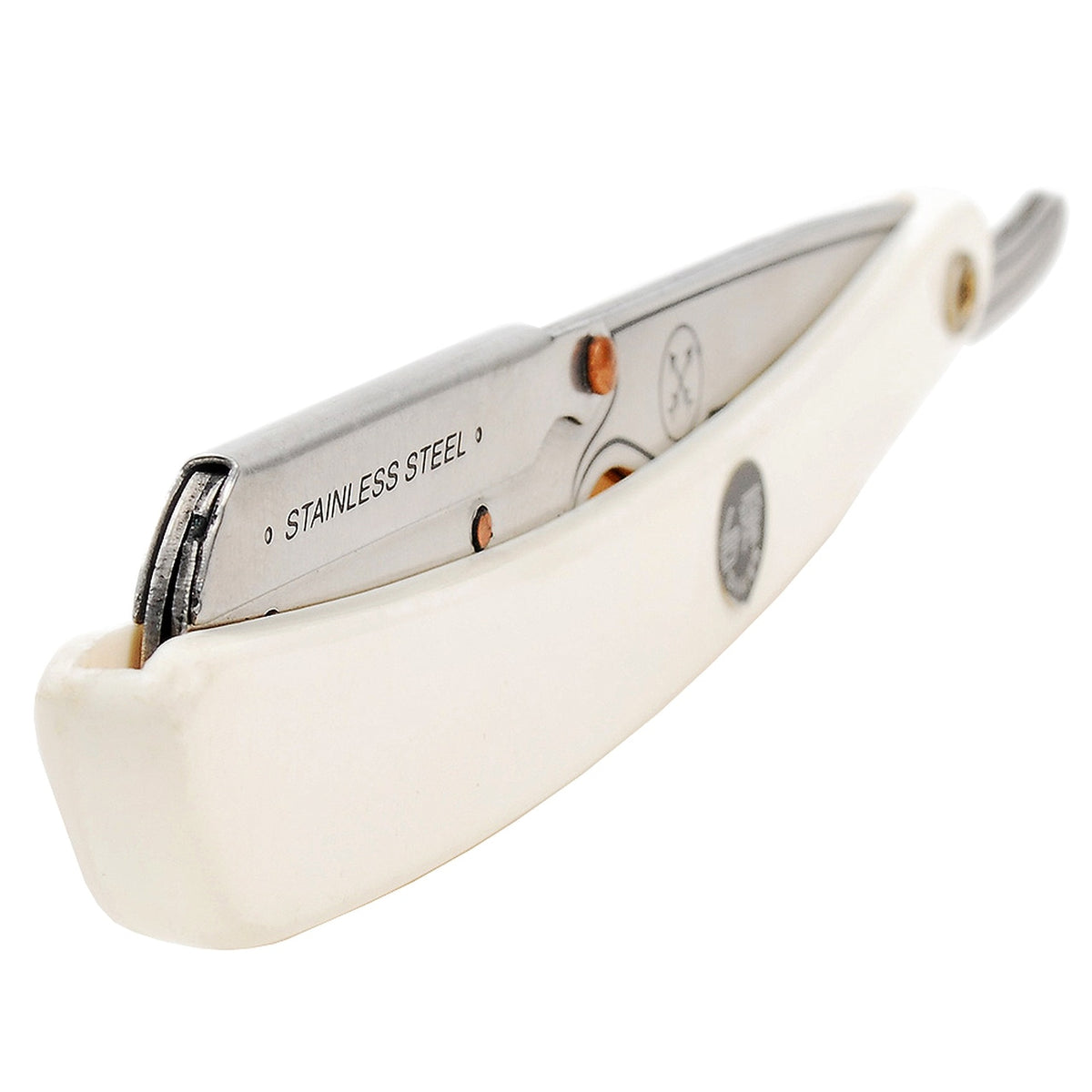 Parker - SRW White Stainless Steel Clip Type Shavette Straight Razor, Free  Shipping