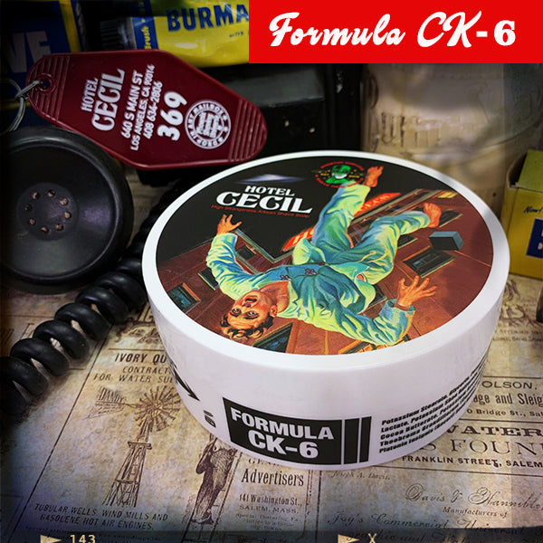 Phoenix Artisan Accoutrements -  Hotel Cecil - Formula CK-6 Shaving Soap