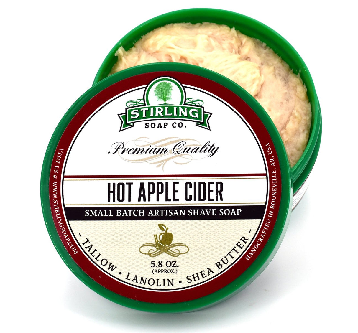 Stirling Soap Company - Hot Apple Cider - Shave Soap