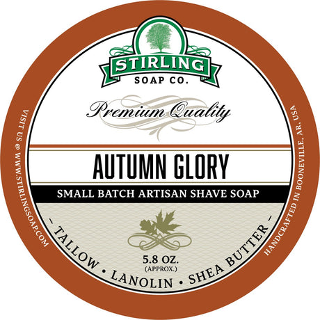 Stirling Soap Company - Shave Soap - Autumn Glory