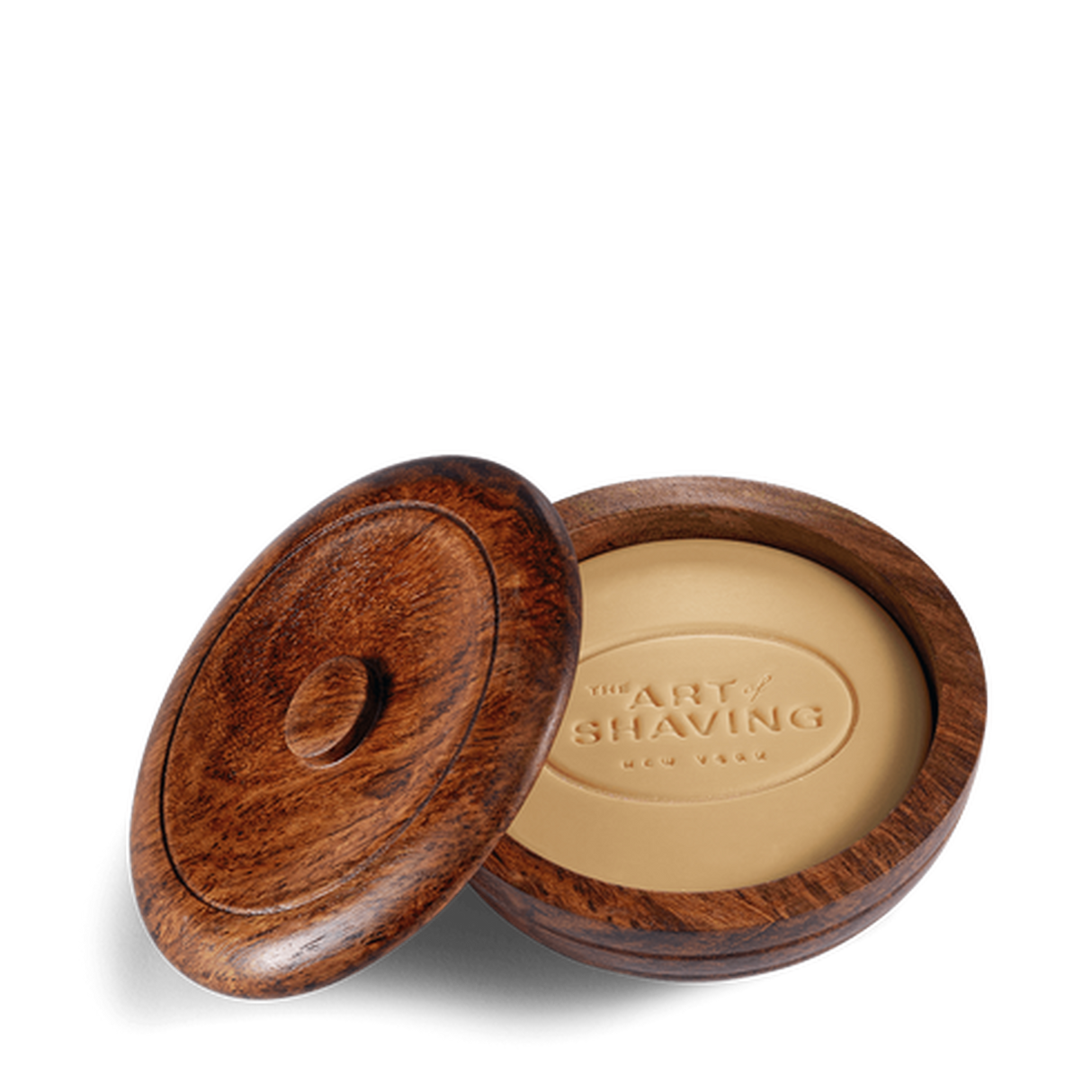 The Art of Shaving - Shaving Soap With Wooden Bowl - Sandalwood