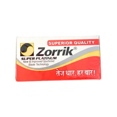 Zorrik - Super Platinum Razor Blades - 10 Pack