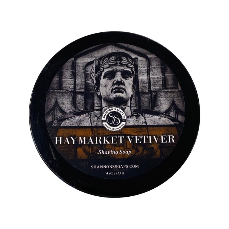 Shannon's Soaps - Haymarket Vetiver - Shaving Soap